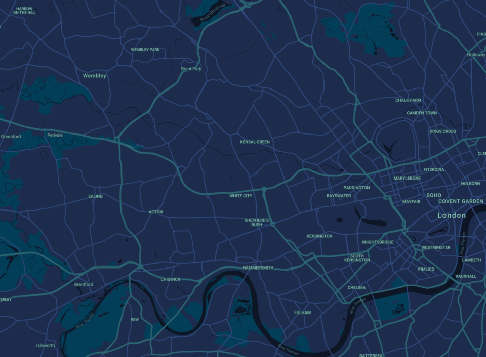 Reniam map of coverage